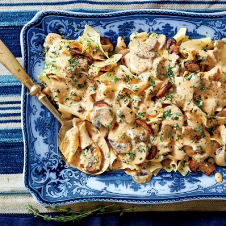 Mushroom Stroganoff