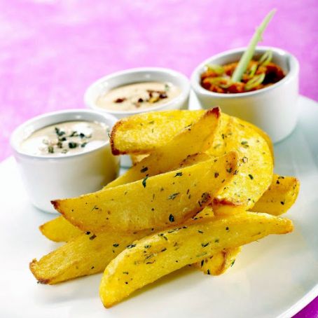 Potato Wedges with Herbs and Spices