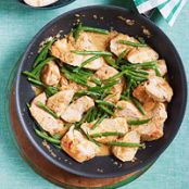 Creamy Dijon-Tarragon Chicken with Rice Pilaf