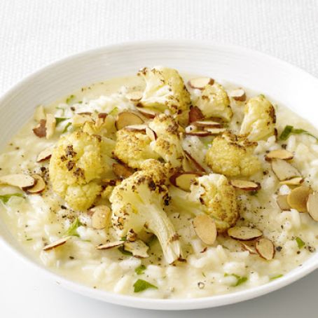 Sides (Roasted Cauliflower Risotto)