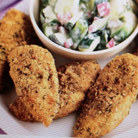 Crispy Falafel Chicken