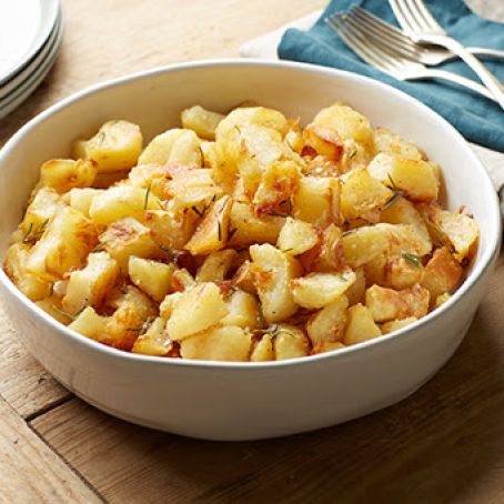 Crispy Shaken Potatoes with Rosemary