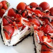 STRAWBERRY AND CREAM PIE