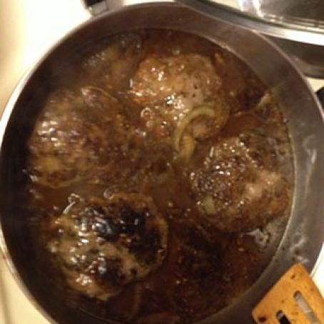 French Onion Salisbury Steak