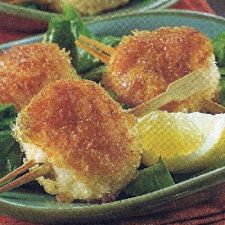 Panko-Crusted Scallops