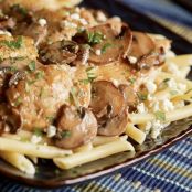 Chicken with Marsala, Mushrooms & Gorgonzola