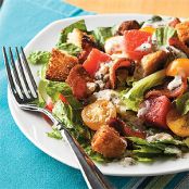 Bacon, Lettuce, Tomato, and Watermelon Salad