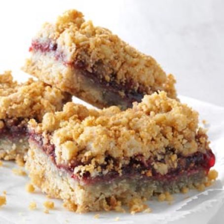 Oatmeal Jam Squares