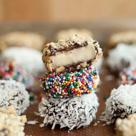 Chocolate Dipped Frozen Banana Bites