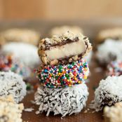 Chocolate Dipped Frozen Banana Bites