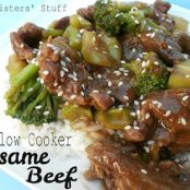 Slow Cooker Sesame Beef