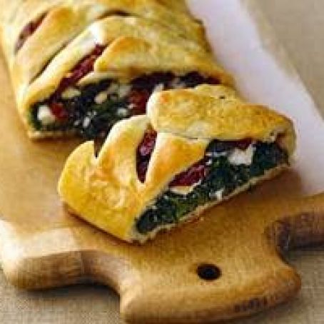 Tuscan Splendor Spinach Braid