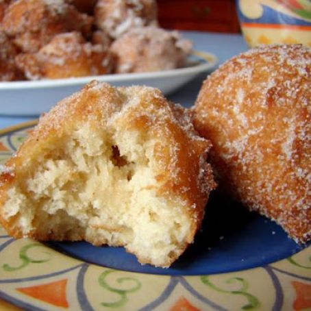 Applesauce Drop Doughnuts