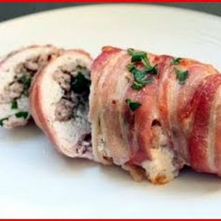 Double-Pork Stuffed Chicken Breasts