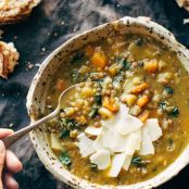 Detox Crockpot Lentil Soup