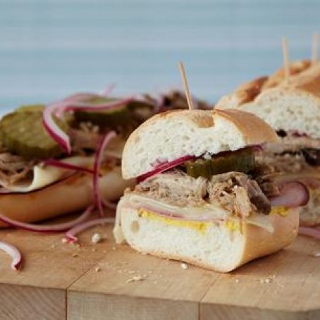 Slow Cooked Cuban Sandwich
