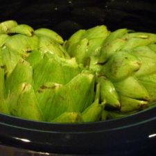 Crockpot Artichokes