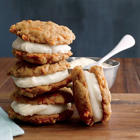 Carrot Cake Sandwich Cookies (Cooking Light)