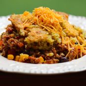 Slow Cooker Tamale Pie with Cornbread Crust