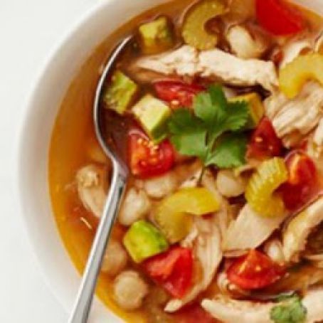 Smoky Chicken Soup
