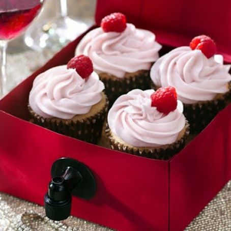 Rosé Wine Cupcakes