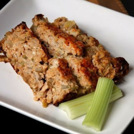 Buffalo and Blue Cheese Meat Loaf