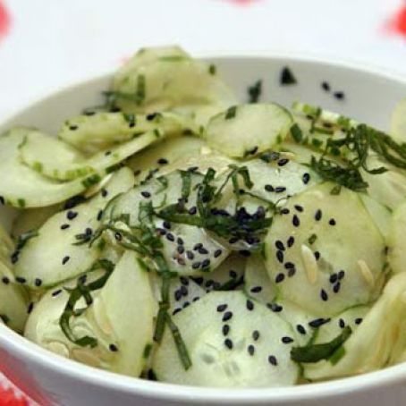 Sesame Cucumber Salad