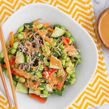 Thai Peanut Noodle Bowl