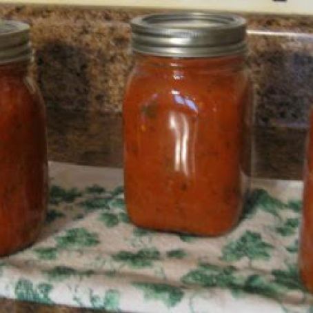 Homemade Canned Pizza Sauce