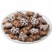 Cinnamon Apple Butter Spritz Cookies