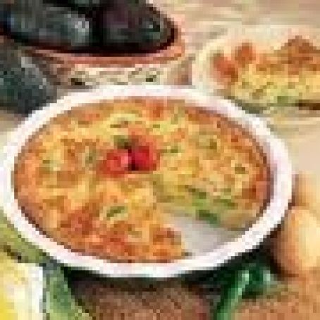 Artichoke-Feta Quiche