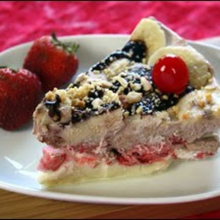 Banana Split Pie