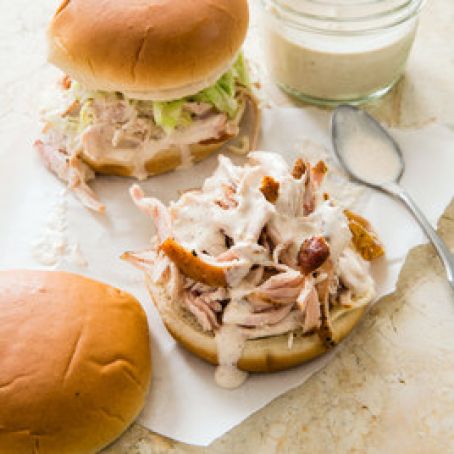 Tennessee Pulled Turkey Sandwiches