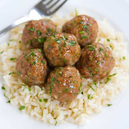 Honey Garlic Turkey Meatballs