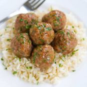 Honey Garlic Turkey Meatballs