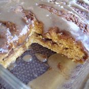 Cinnamon Roll Pumpkin Bread with Maple Icing