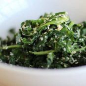 Sesame Garlic Greens 
