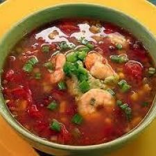 Spanish Style Shrimp Soup