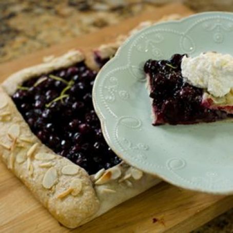 Rustic Blueberry Tart