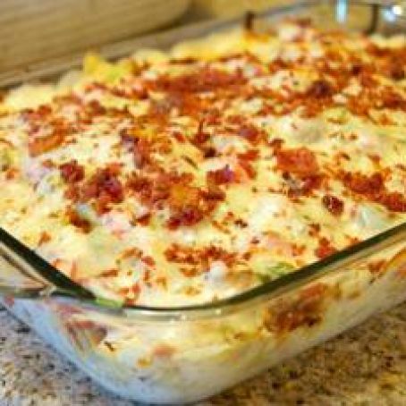 Chicken Bacon Ranch Casserole