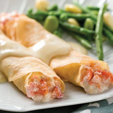 Seafood Crepes