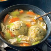 Chicken and Herbed Cornmeal Dumplings