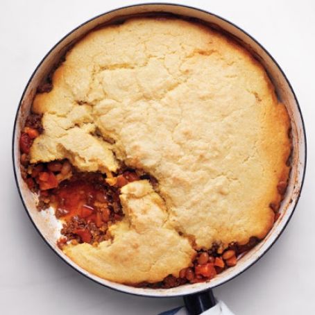 Cornbread-and-Chili Pie