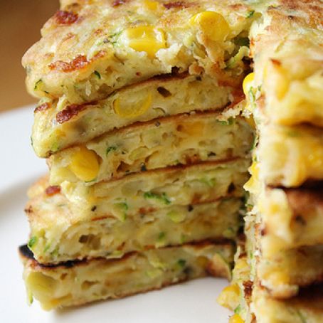 Zucchini Corn Pancakes