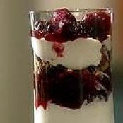 Lemon Yogurt Berry Swirl with Homemade Granola