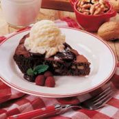 Brownie Pie Ala Mode