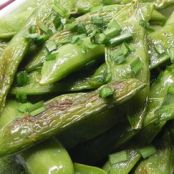 Roasted Sugar Snap Peas