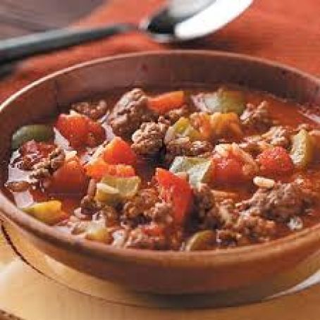 STUFFED PEPPER SOUP