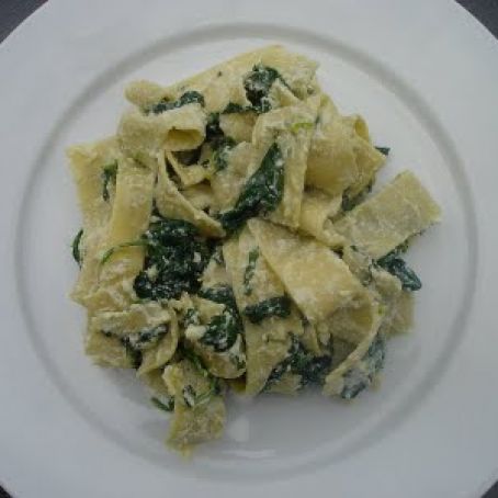 Pappardelle con Ricotta