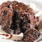 Molten Chocolate Mini Cakes